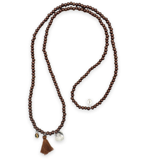 Quastenkette Bronze