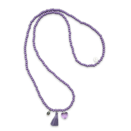 Quastenkette Flieder