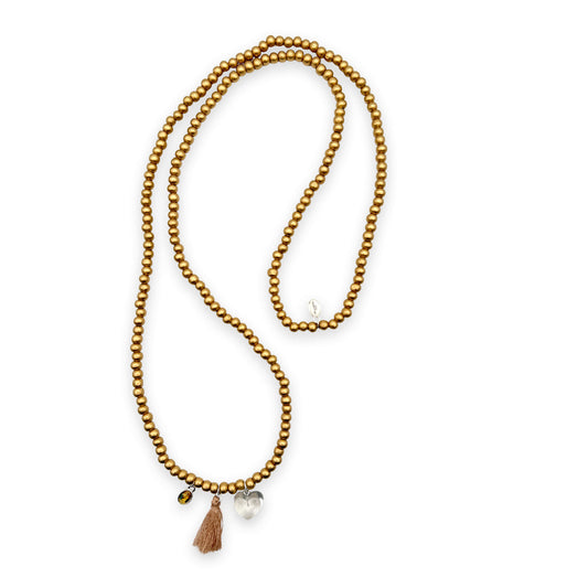 Quastenkette Gold