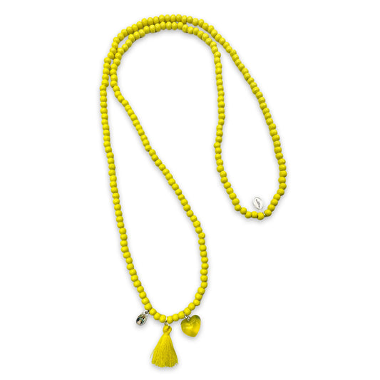 Quastenkette Lemon
