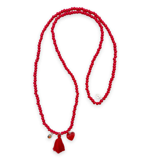 Quastenkette Koralle